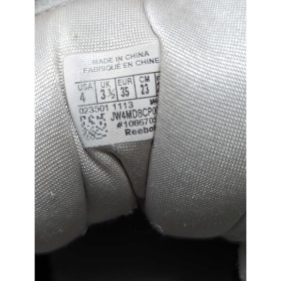 Reebok Question Mid Girls M44062 Scarlet Light Pink White - Picture 9 of 9